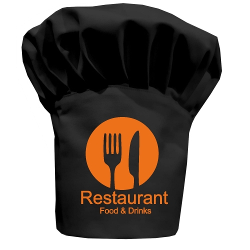 Кухарська шапка Restaurant Food&Drinks з вашим написом