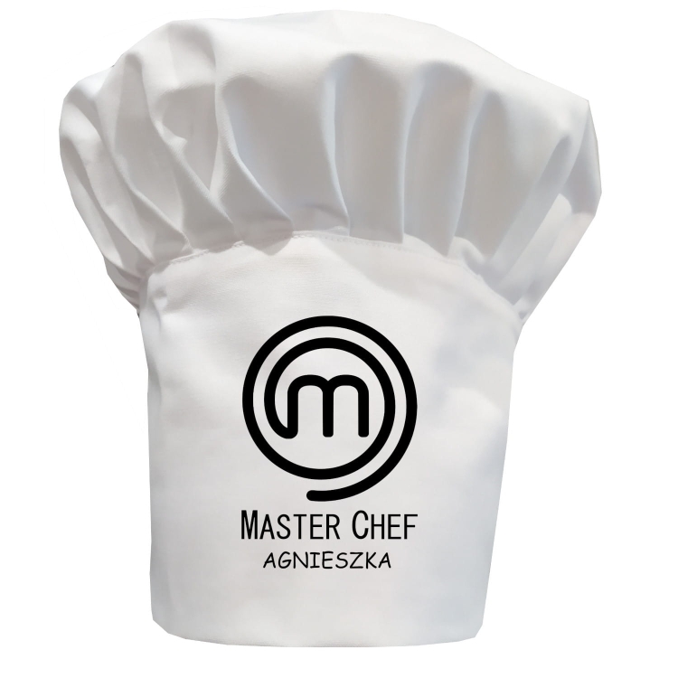 Ваш напис на кухонному капелюсі Master Chef