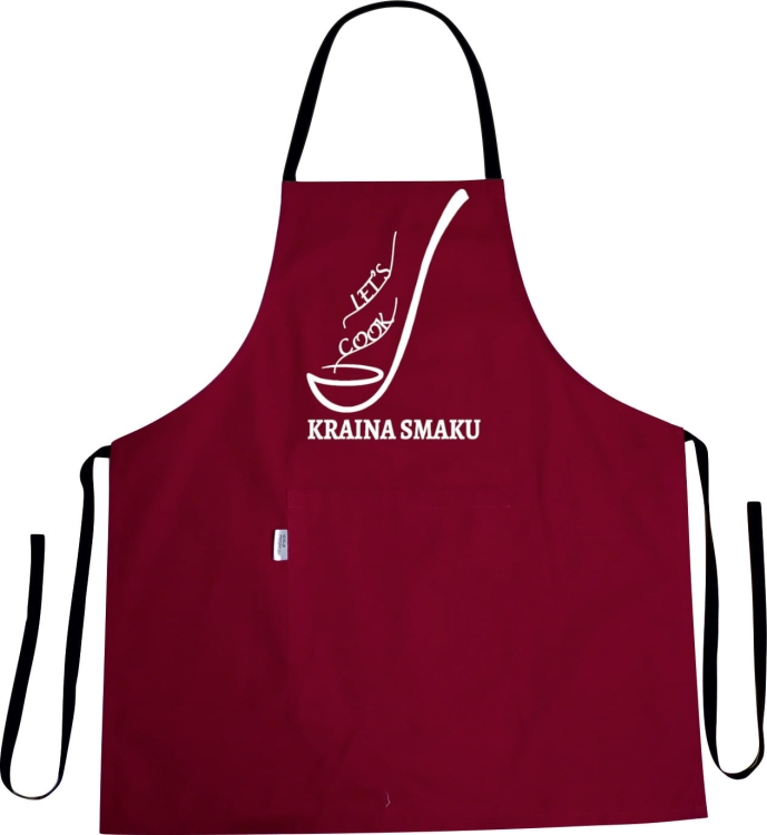 Fartuszek kuchenny z nadrukiem Lets cook