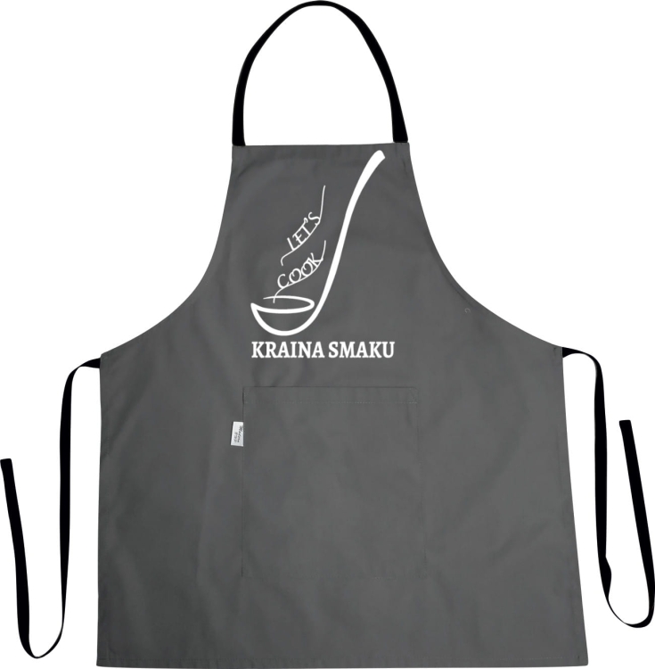 Kuchenny fartuszek z nadrukiem Lets cook