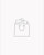 Białe klasyczne męskie spodnie medyczne
