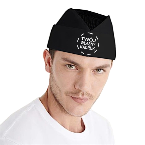Czapka furażerka z siatką premium
