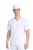 Bluza gastronomiczna, unisex, biała, krótki rękaw