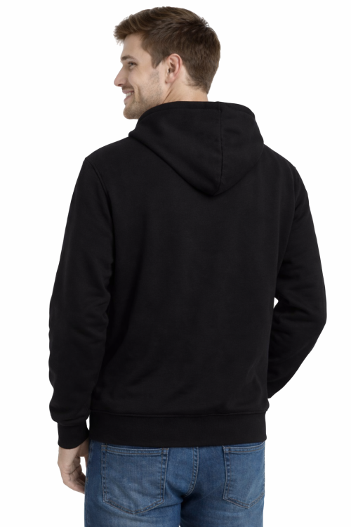 Bluza-męska-zapinana-na-zamek-z-kapturem-kieszeniami-czarna-widok-z-tyłu.png
