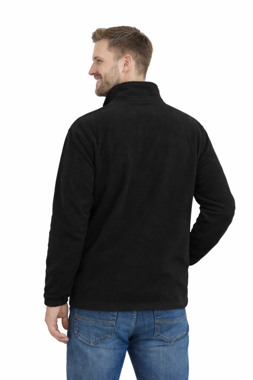 Bluza-polarowa-zapinana-na-zamek-długi-rekaw-gramatura-300-czarna-widok-z-tyłu.png