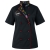 Bluza kucharska damska czarna Master chef z twoim własnym nadrukiem logo kreator online praód.jpg