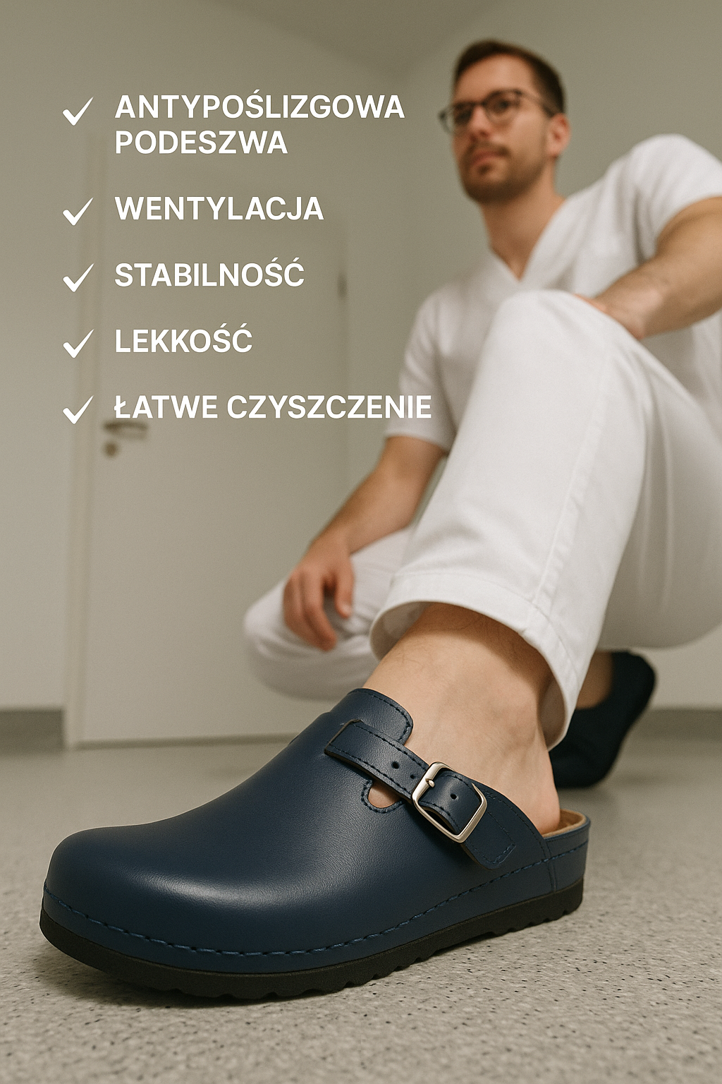 Jak wybrać obuwie medyczne? Poradnik dla pracowników służby zdrowia i gastronomii