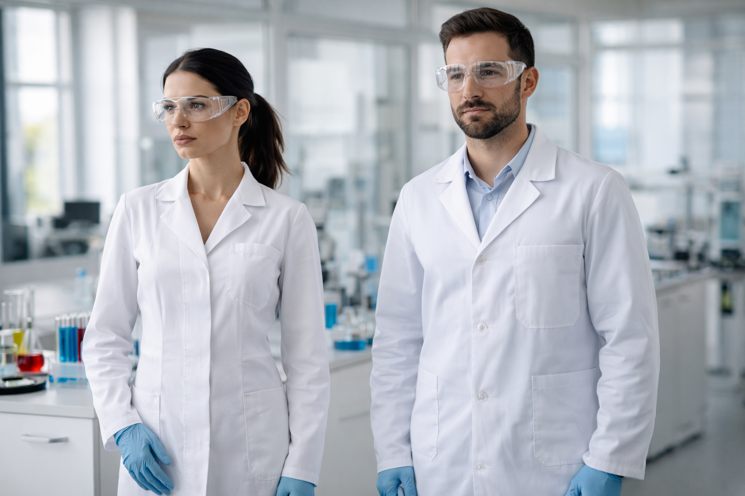 Fartuch laboratoryjny damski vs męski – różnice, normy i praktyczne zastosowania