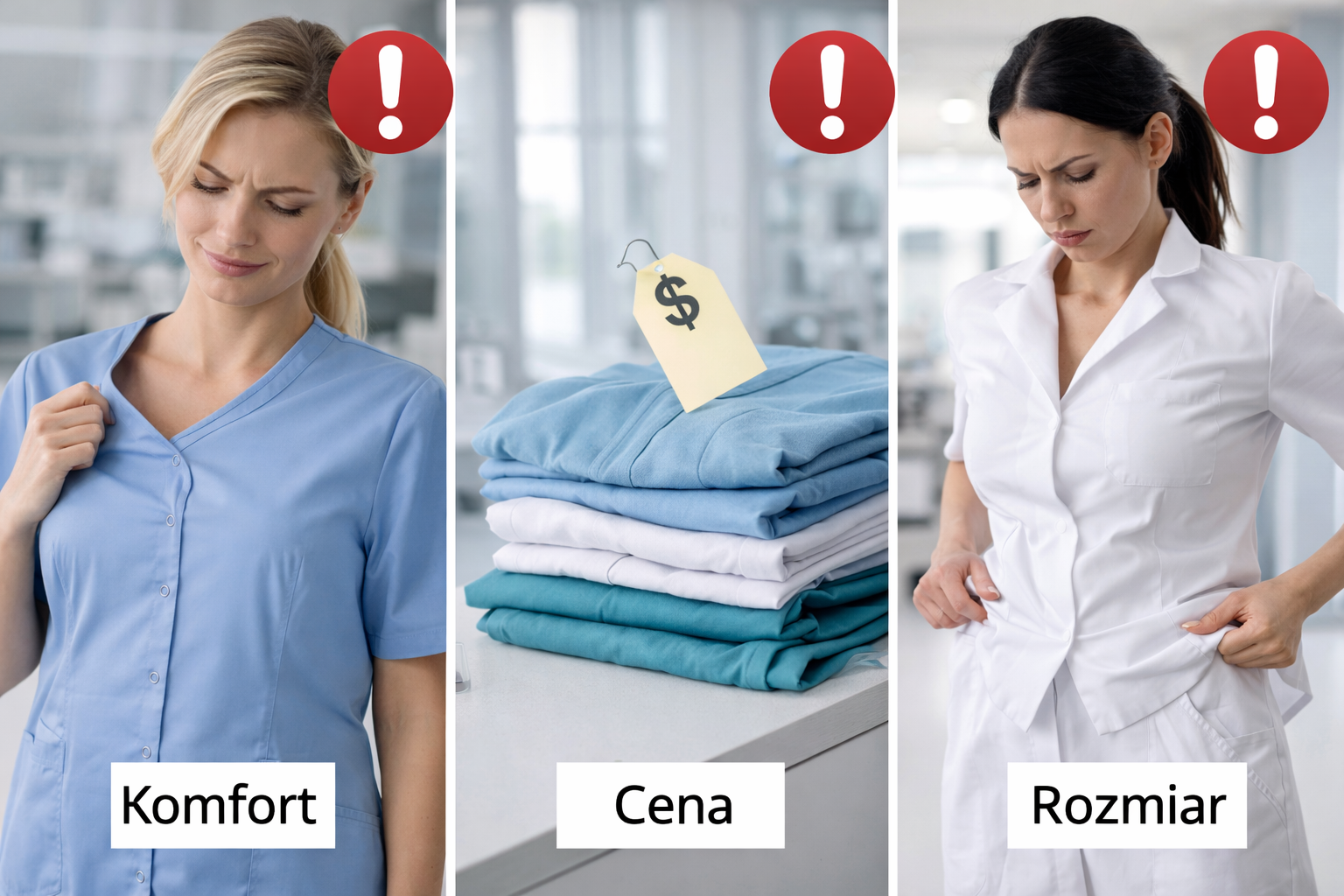 Najczęstsze błędy przy wyborze odzieży medycznej – na co zwrócić uwagę w 2026 roku?